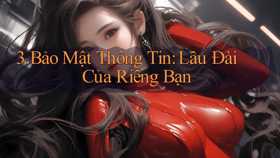 3. Bảo Mật Thông Tin: Lâu Đài Của Riêng Bạn
