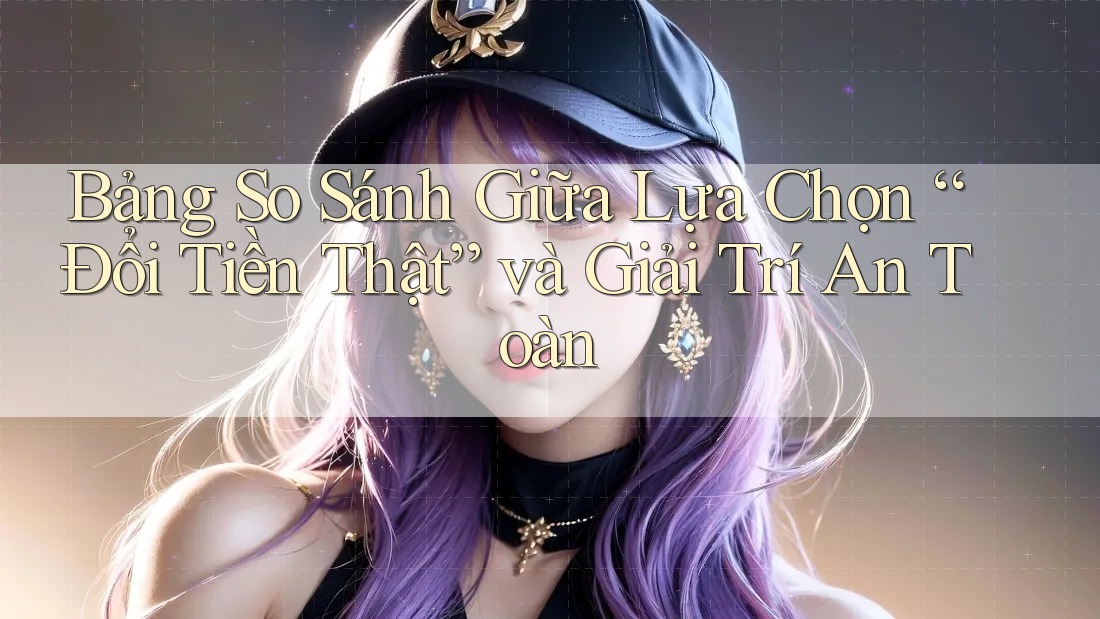 Bảng So Sánh Giữa Lựa Chọn “Đổi Tiền Thật” và Giải Trí An Toàn Bảng So Sánh Giữa Lựa Chọn “Đổi Tiền Thật” và Giải Trí An Toàn