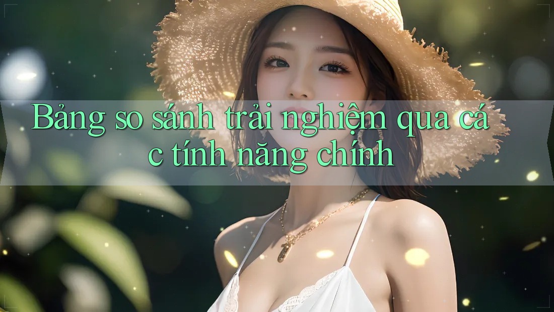 Bảng so sánh trải nghiệm qua các tính năng chính