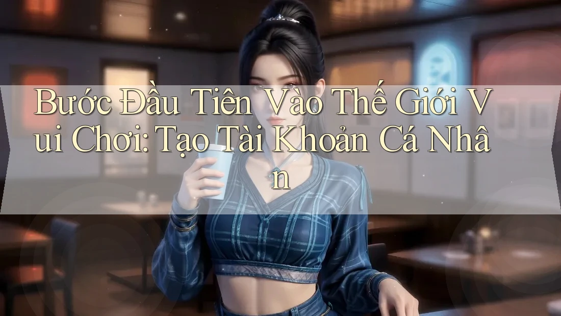 Bước Đầu Tiên Vào Thế Giới Vui Chơi: Tạo Tài Khoản Cá Nhân