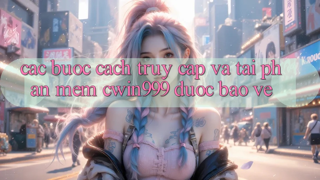 Các bước Cách Truy Cập Và Tải Phần mềm Cwin999 Được bảo vệ