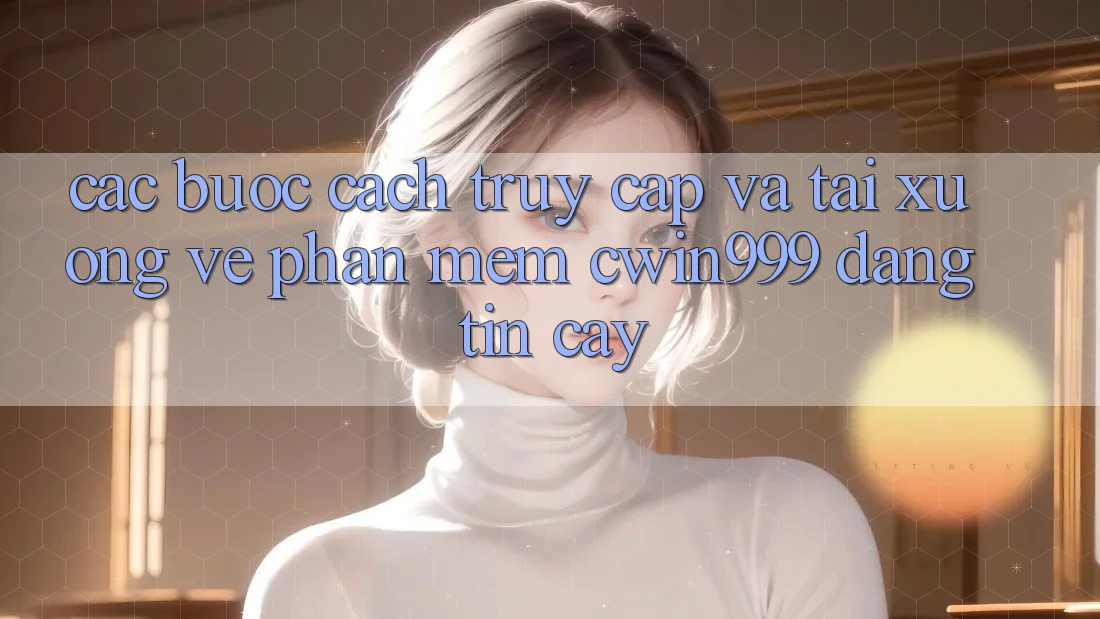 Các bước Cách Truy Cập Và Tải xuống về Phần mềm Cwin999 Đáng tin cậy