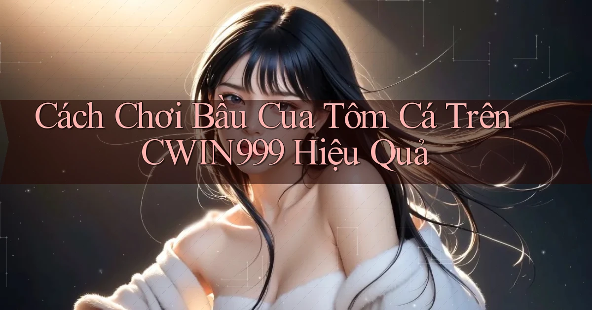 cách chơi bầu cua tôm cá trên cwin999 hiệu quả