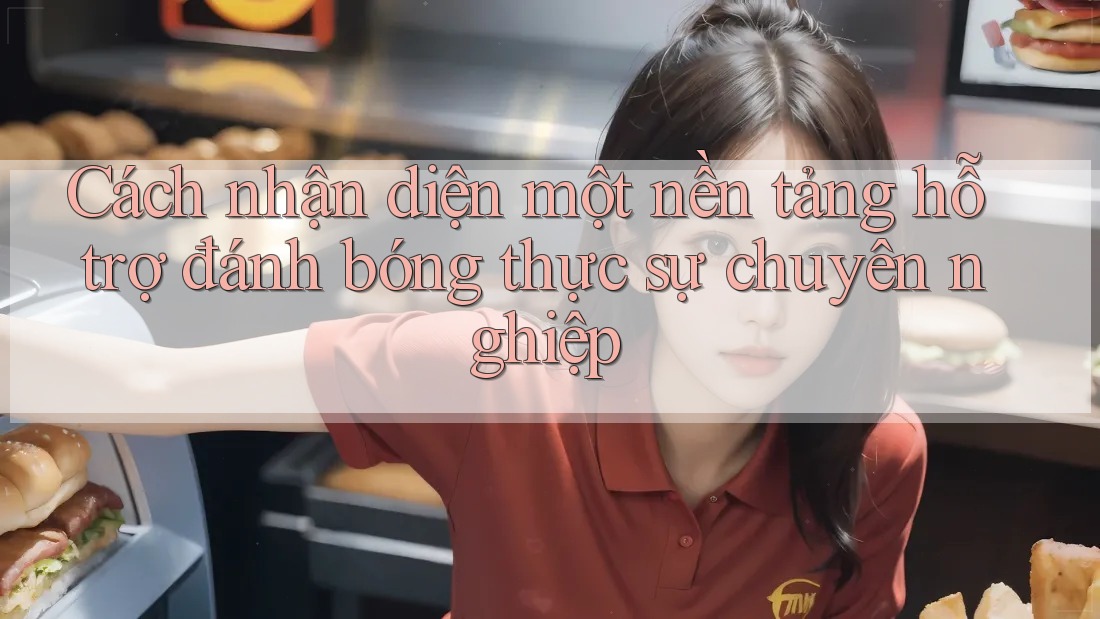 Cách nhận diện một nền tảng hỗ trợ đánh bóng thực sự chuyên nghiệp Cách nhận diện một nền tảng hỗ trợ đánh bóng thực sự chuyên nghiệp