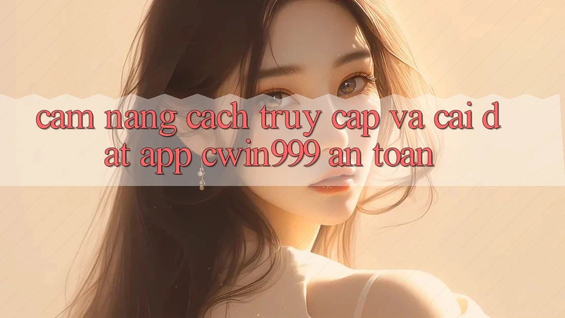 Cẩm nang Cách Truy Cập Và Cài Đặt App Cwin999 An Toàn Cẩm nang Cách Truy Cập Và Cài Đặt App Cwin999 An Toàn