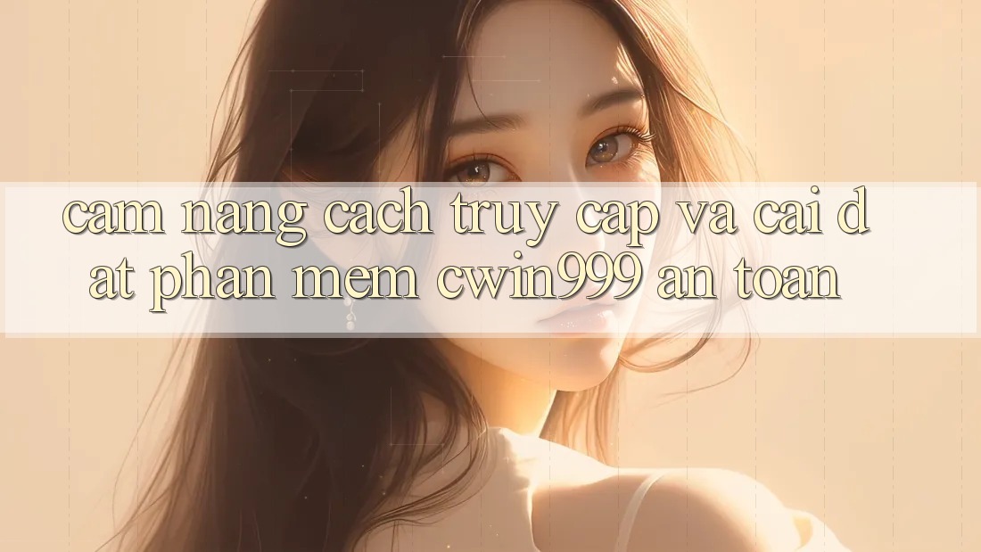 Cẩm nang Cách Truy Cập Và Cài Đặt Phần mềm Cwin999 An Toàn