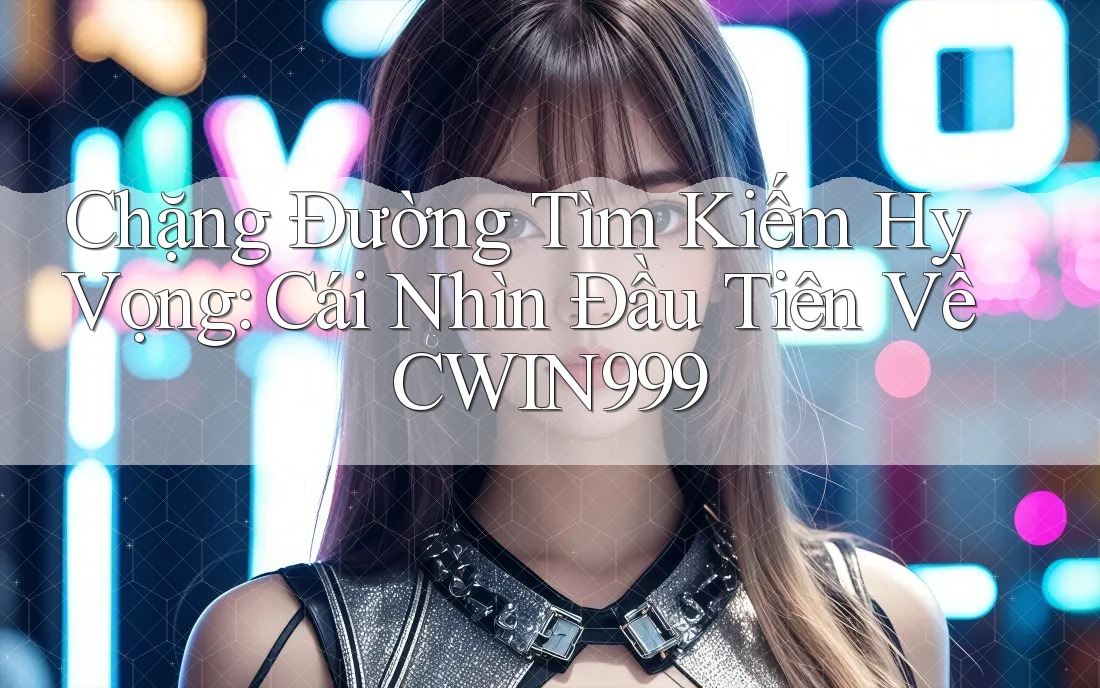 Chặng Đường Tìm Kiếm Hy Vọng: Cái Nhìn Đầu Tiên Về CWIN999 Chặng Đường Tìm Kiếm Hy Vọng: Cái Nhìn Đầu Tiên Về CWIN999