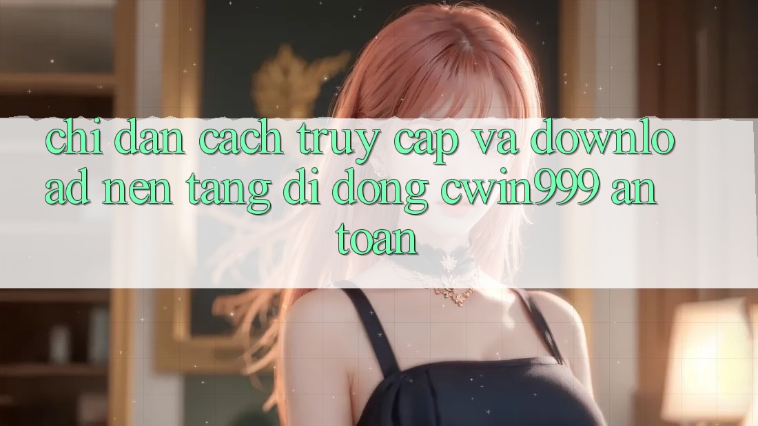 Chỉ dẫn Cách Truy Cập Và Download Nền tảng di động Cwin999 An Toàn