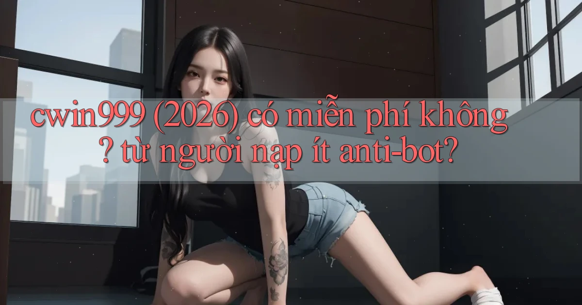cwin999 (2026) có miễn phí không từ người nạp ít anti bot