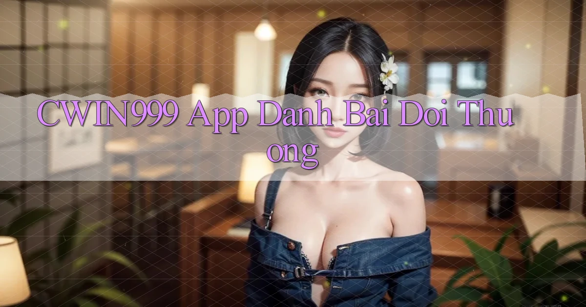 cwin999 app đánh bài đổi thưởng