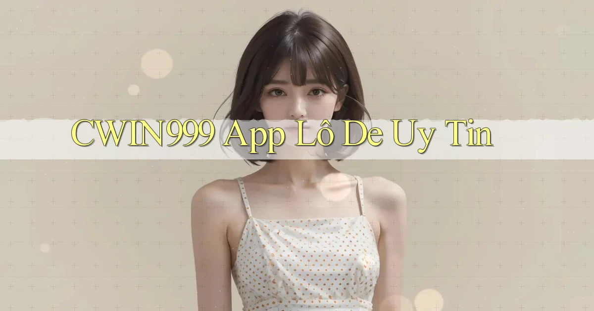 cwin999 app lô đề uy tín