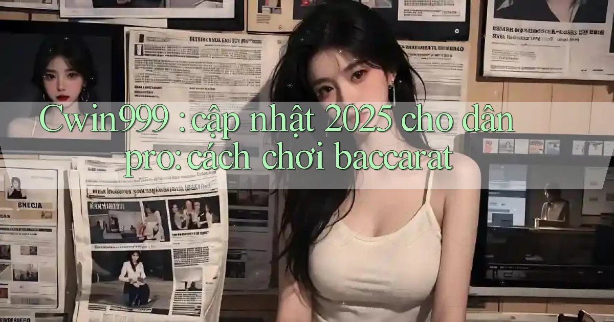 Cwin999 cập nhật 2025 cho dân pro cách chơi baccarat