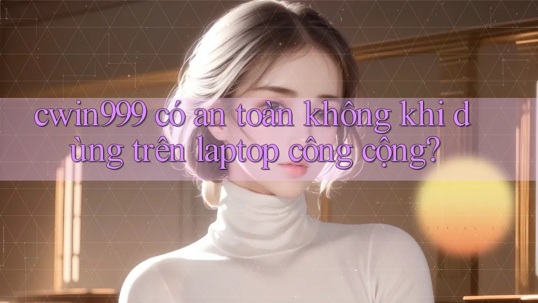 cwin999 có an toàn không khi dùng trên laptop công cộng? cwin999 có an toàn không khi dùng trên laptop công cộng?