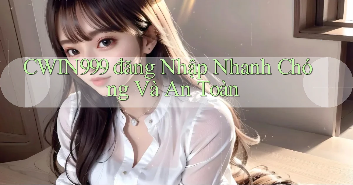 cwin999  đăng nhập nhanh chóng và an toàn