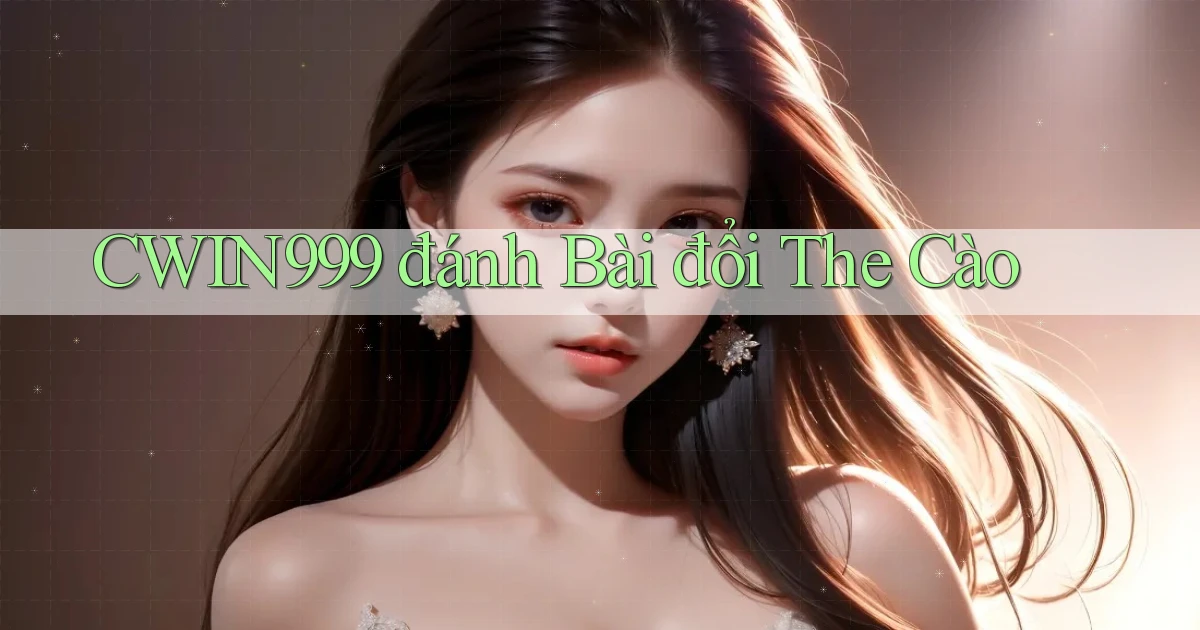 cwin999 đánh bài đổi the cào