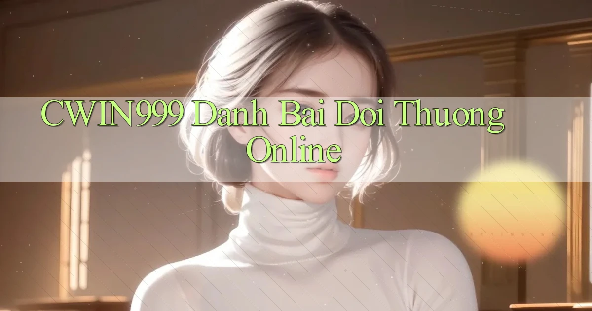cwin999 danh bai doi thuong online