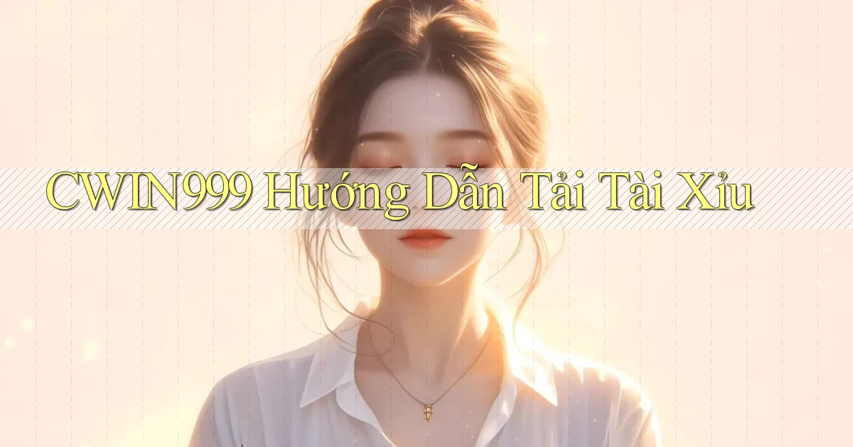 cwin999 hướng dẫn tải tài xỉu