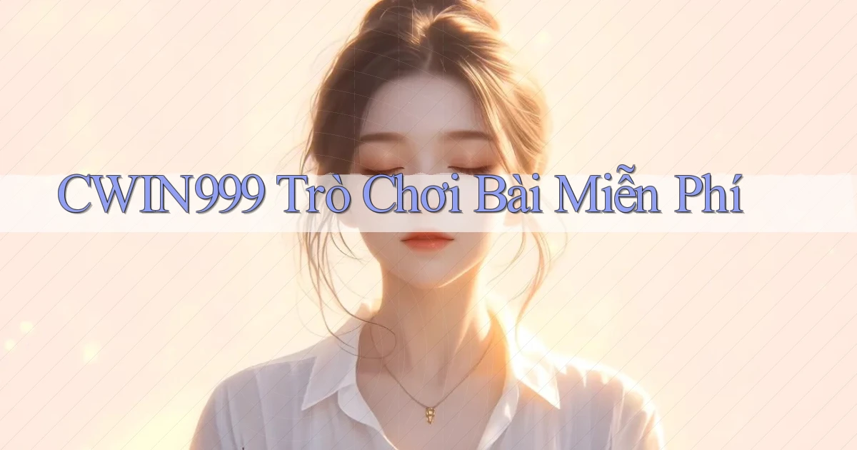cwin999 Trò chơi bài miễn phí