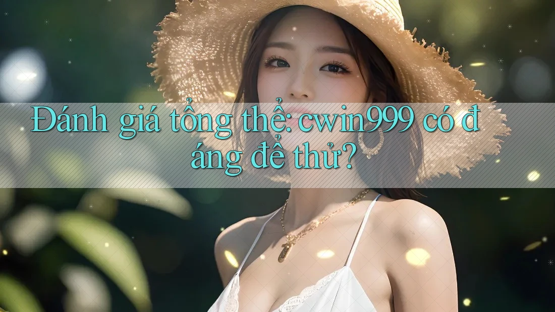 Đánh giá tổng thể: cwin999 có đáng để thử?