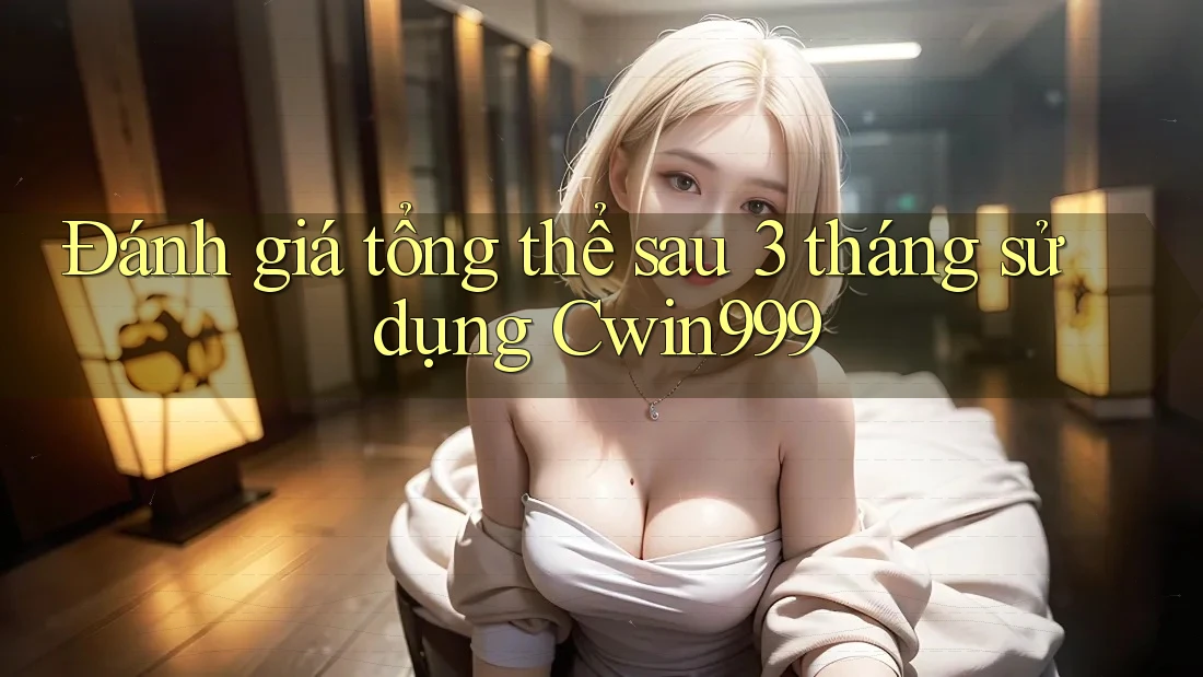 Đánh giá tổng thể sau 3 tháng sử dụng Cwin999 Đánh giá tổng thể sau 3 tháng sử dụng Cwin999