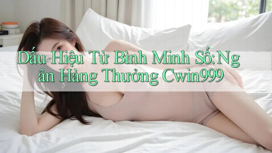 Dấu Hiệu Từ Bình Minh Số: Ngân Hàng Thưởng Cwin999