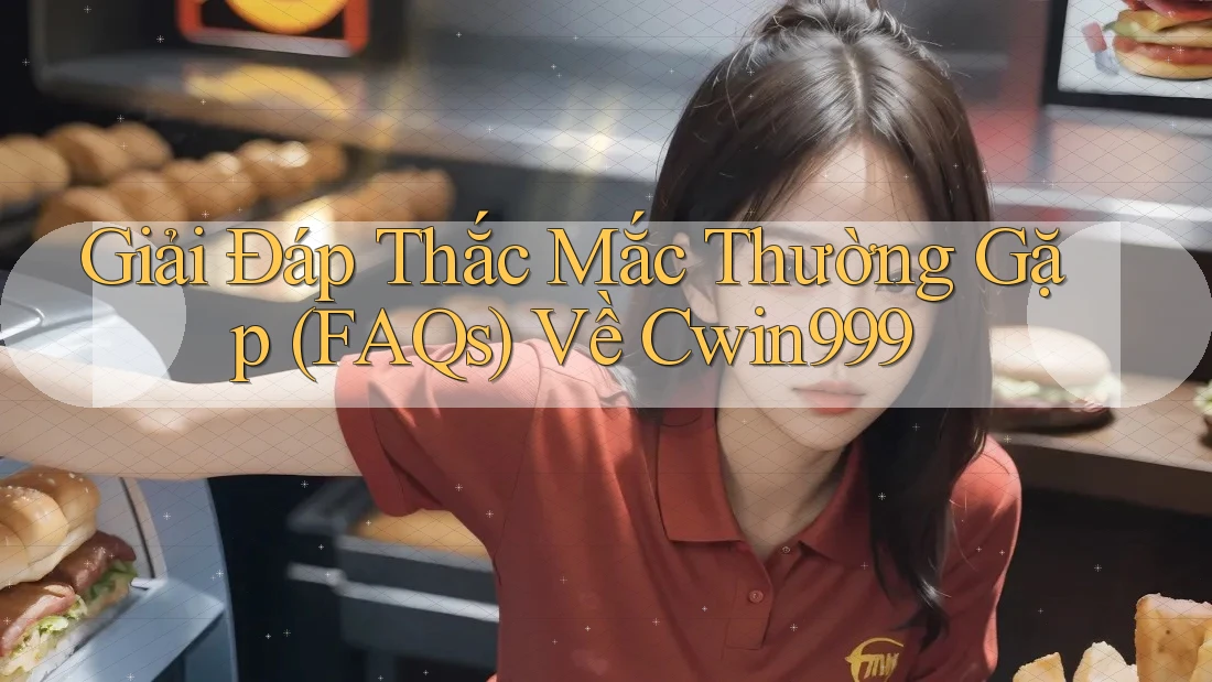 Giải Đáp Thắc Mắc Thường Gặp (FAQs) Về Cwin999