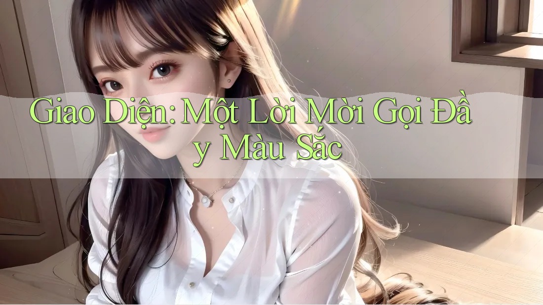 Giao Diện: Một Lời Mời Gọi Đầy Màu Sắc