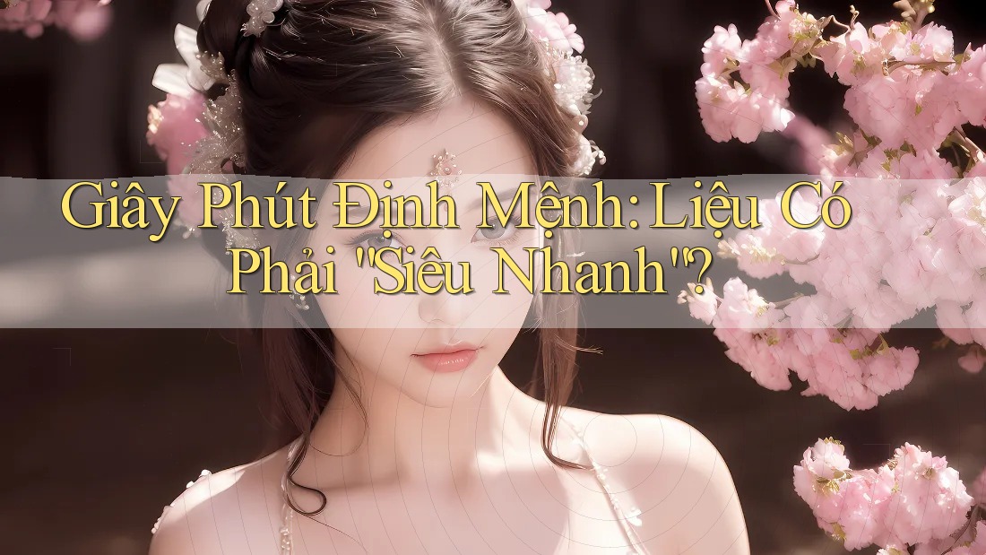 Giây Phút Định Mệnh: Liệu Có Phải “Siêu Nhanh”? Giây Phút Định Mệnh: Liệu Có Phải “Siêu Nhanh”?