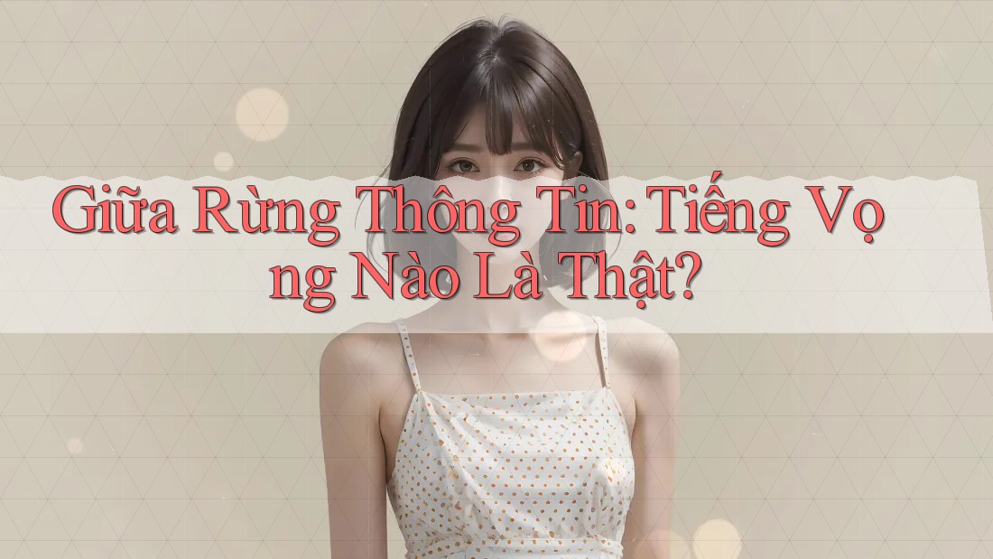 Giữa Rừng Thông Tin: Tiếng Vọng Nào Là Thật? Giữa Rừng Thông Tin: Tiếng Vọng Nào Là Thật?