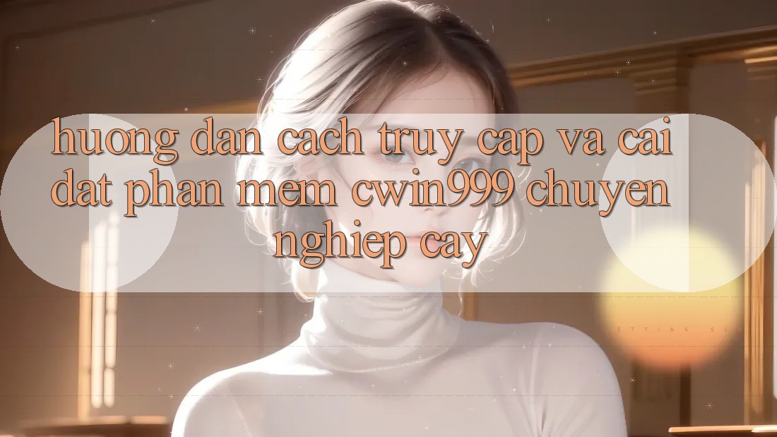 Hướng Dẫn Cách Truy Cập Và Cài Đặt Phần mềm Cwin999 Chuyên nghiệp cậy Hướng Dẫn Cách Truy Cập Và Cài Đặt Phần mềm Cwin999 Chuyên nghiệp cậy