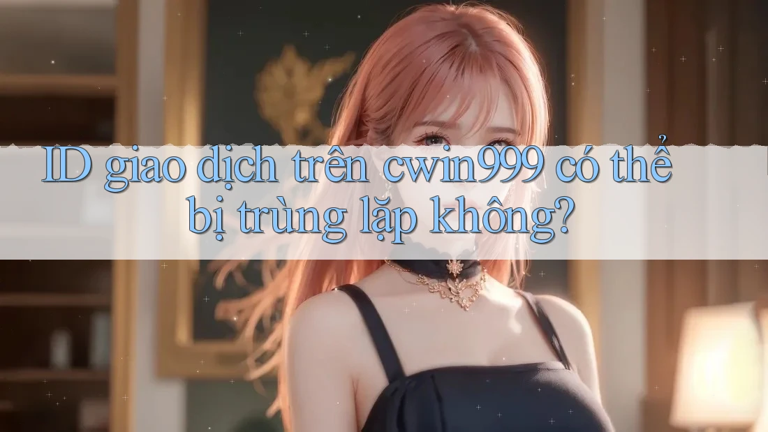 ID giao dịch trên cwin999 có thể bị trùng lặp không?