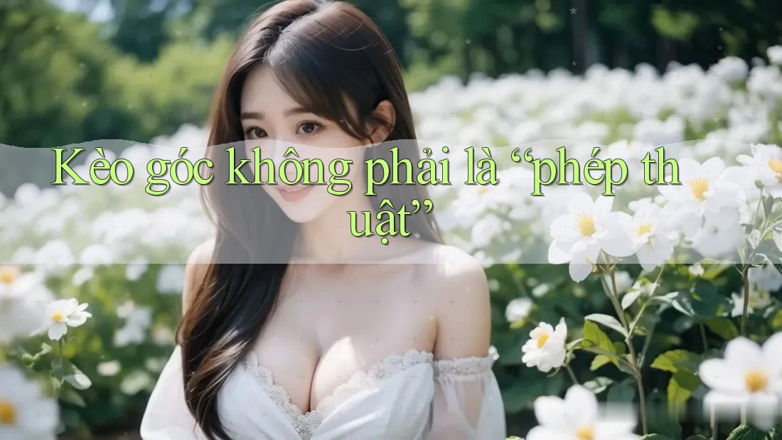 Kèo góc không phải là “phép thuật” Kèo góc không phải là “phép thuật”