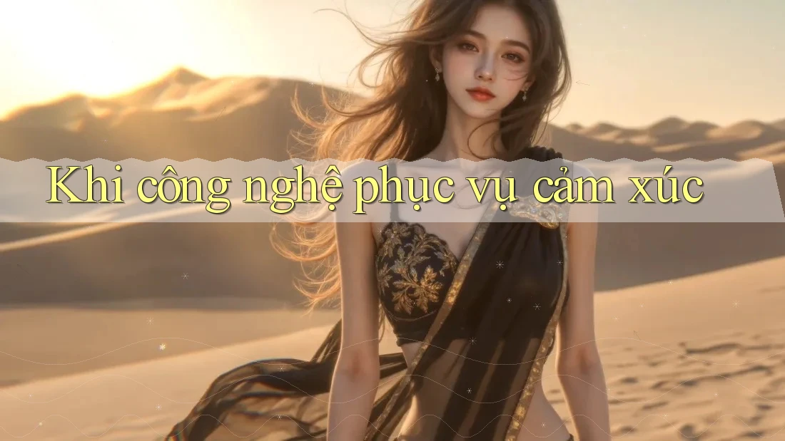 Khi công nghệ phục vụ cảm xúc