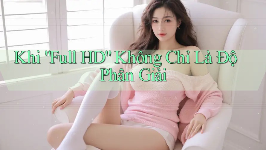 Khi “Full HD” Không Chỉ Là Độ Phân Giải Khi “Full HD” Không Chỉ Là Độ Phân Giải