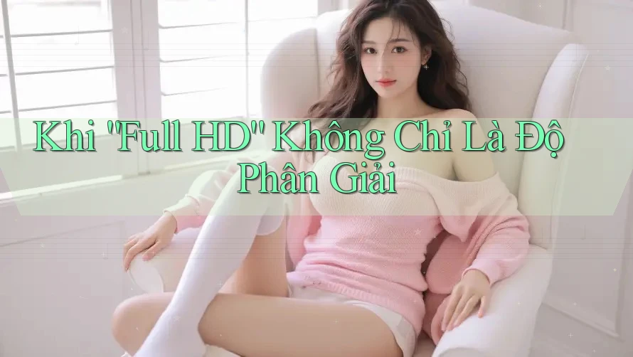 Khi “Full HD” Không Chỉ Là Độ Phân Giải Khi “Full HD” Không Chỉ Là Độ Phân Giải