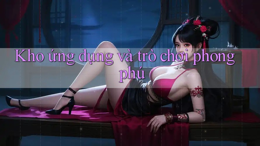 Kho ứng dụng và trò chơi phong phú Kho ứng dụng và trò chơi phong phú