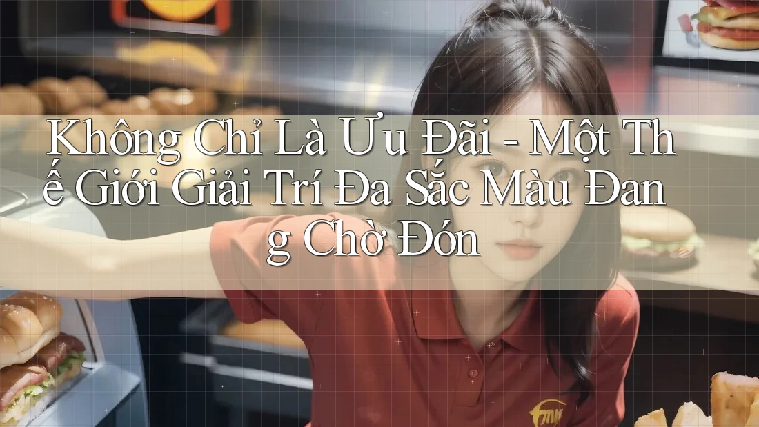 Không Chỉ Là Ưu Đãi - Một Thế Giới Giải Trí Đa Sắc Màu Đang Chờ Đón