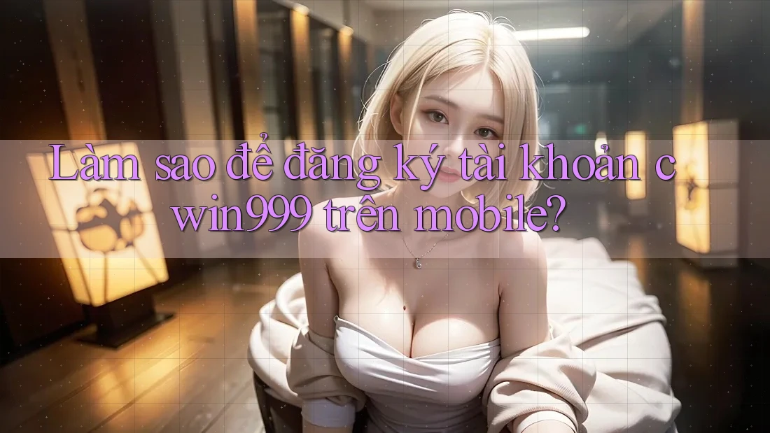 Làm sao để đăng ký tài khoản cwin999 trên mobile?