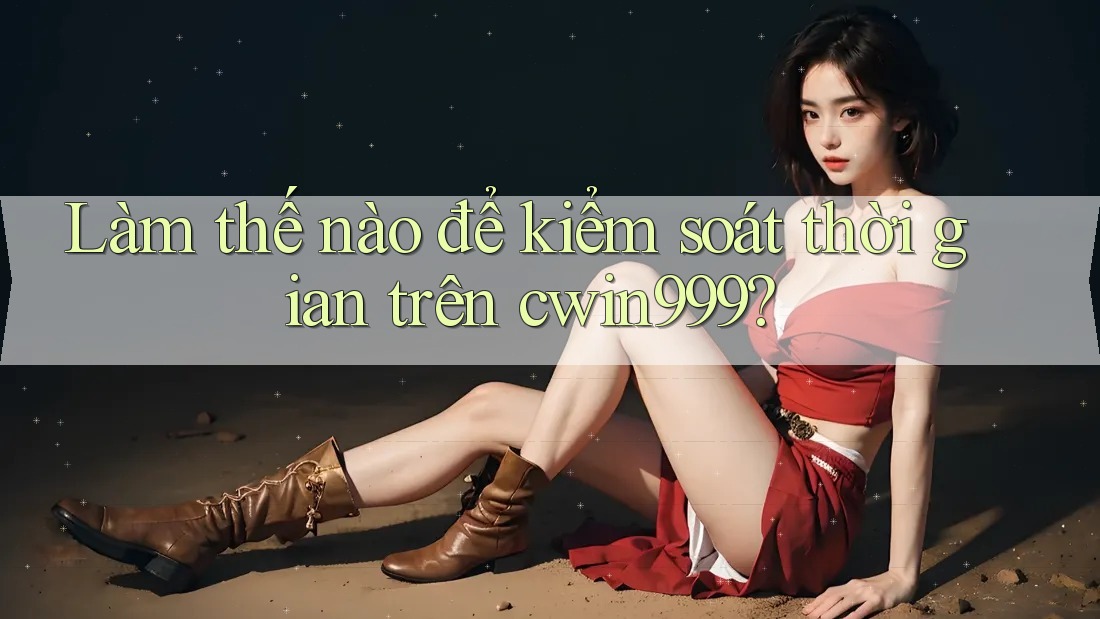 Làm thế nào để kiểm soát thời gian trên cwin999?
