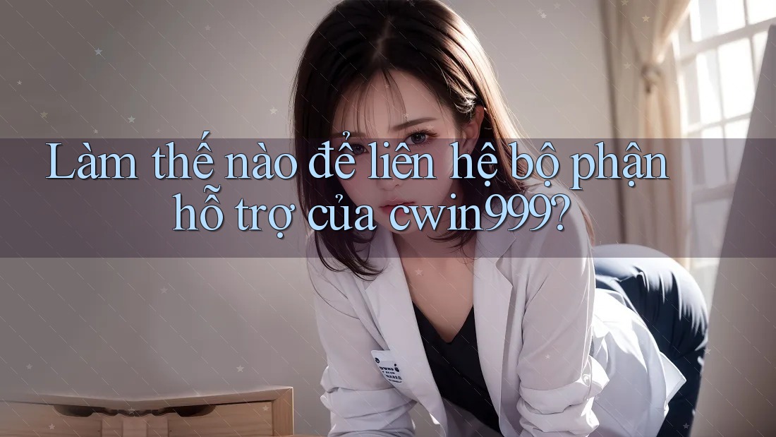 Làm thế nào để liên hệ bộ phận hỗ trợ của cwin999?
