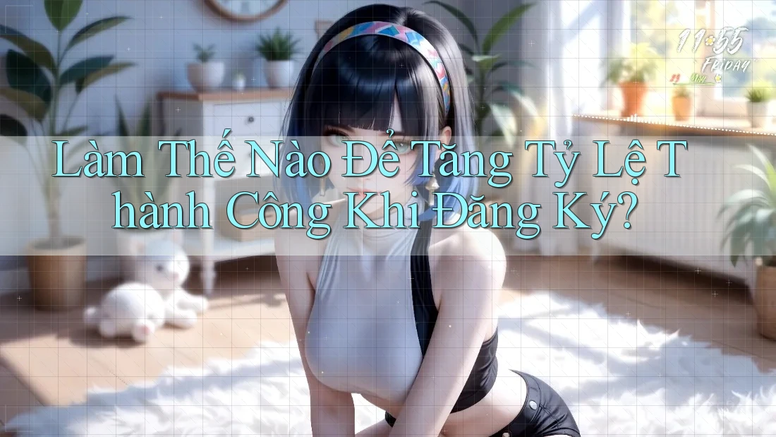 Làm Thế Nào Để Tăng Tỷ Lệ Thành Công Khi Đăng Ký? Làm Thế Nào Để Tăng Tỷ Lệ Thành Công Khi Đăng Ký?