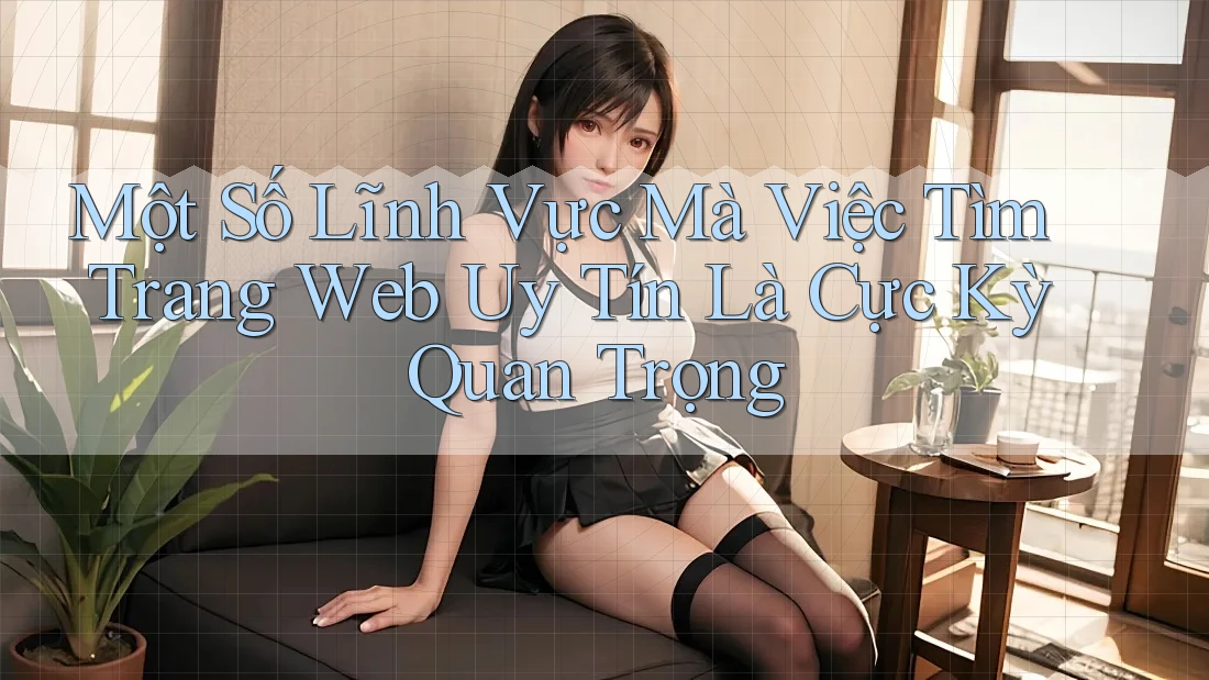 Một Số Lĩnh Vực Mà Việc Tìm Trang Web Uy Tín Là Cực Kỳ Quan Trọng