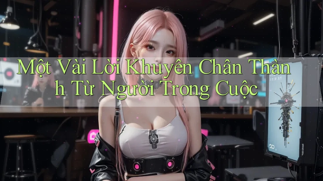 Một Vài Lời Khuyên Chân Thành Từ Người Trong Cuộc Một Vài Lời Khuyên Chân Thành Từ Người Trong Cuộc
