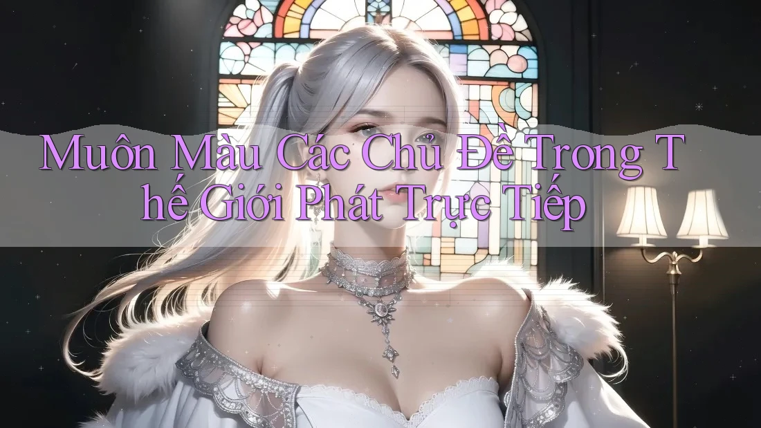 Muôn Màu Các Chủ Đề Trong Thế Giới Phát Trực Tiếp Muôn Màu Các Chủ Đề Trong Thế Giới Phát Trực Tiếp