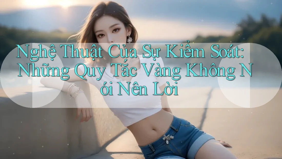 Nghệ Thuật Của Sự Kiểm Soát: Những Quy Tắc Vàng Không Nói Nên Lời