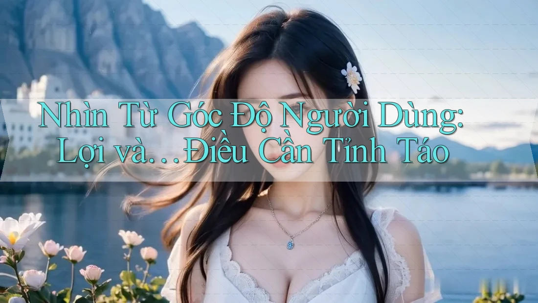 Nhìn Từ Góc Độ Người Dùng: Lợi và… Điều Cần Tỉnh Táo Nhìn Từ Góc Độ Người Dùng: Lợi và… Điều Cần Tỉnh Táo