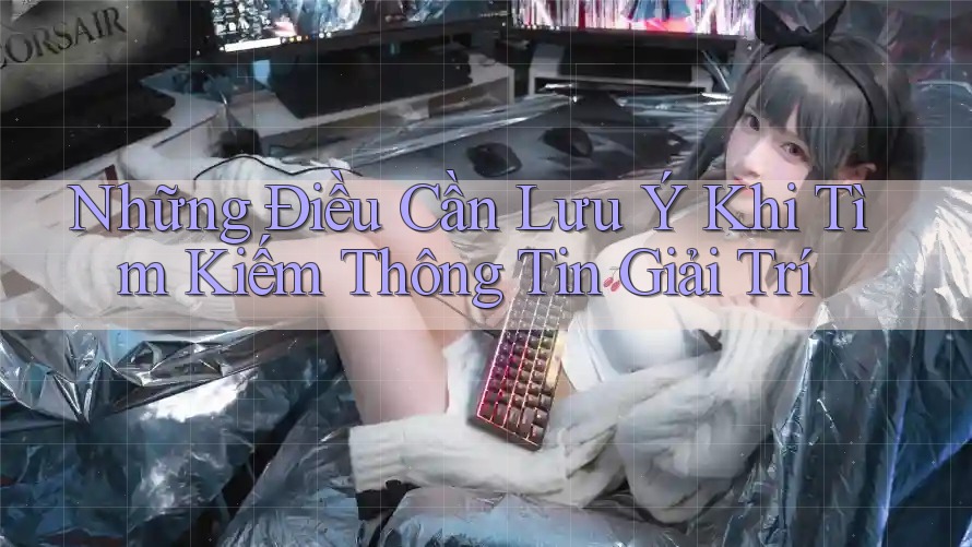 Những Điều Cần Lưu Ý Khi Tìm Kiếm Thông Tin Giải Trí