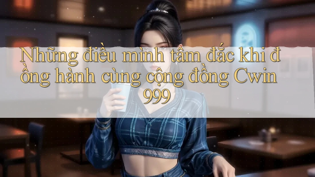 Những điều mình tâm đắc khi đồng hành cùng cộng đồng Cwin999