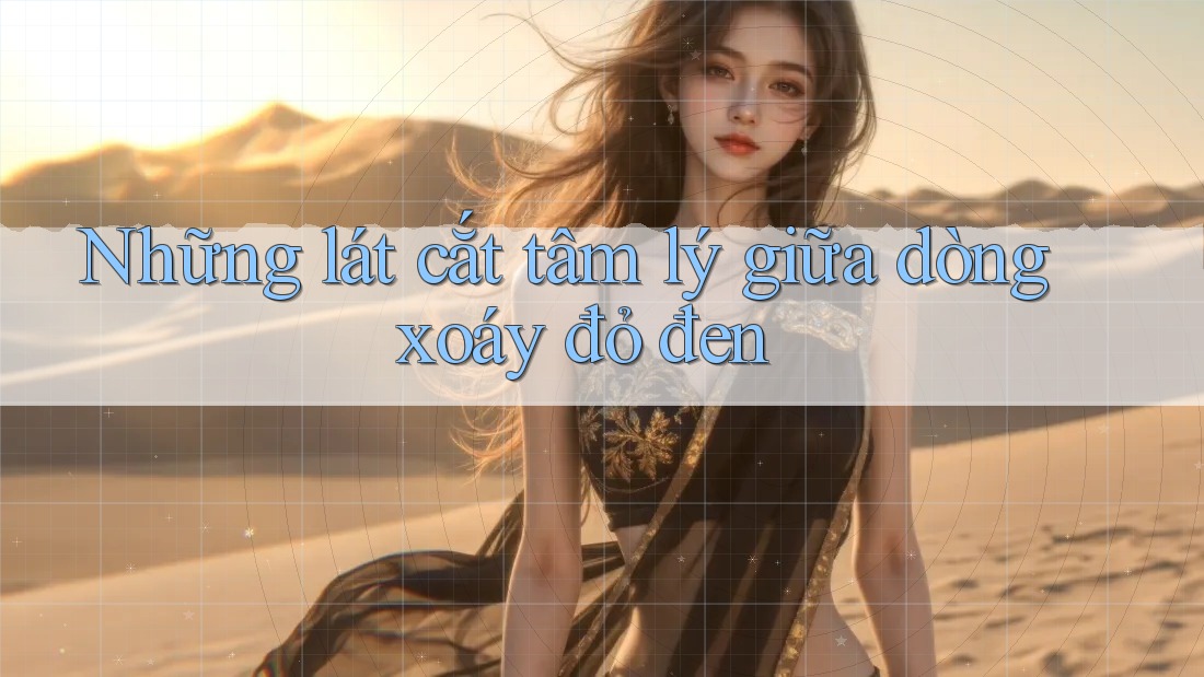 Những lát cắt tâm lý giữa dòng xoáy đỏ đen