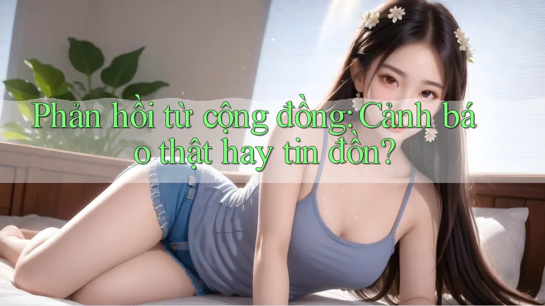 Phản hồi từ cộng đồng: Cảnh báo thật hay tin đồn?